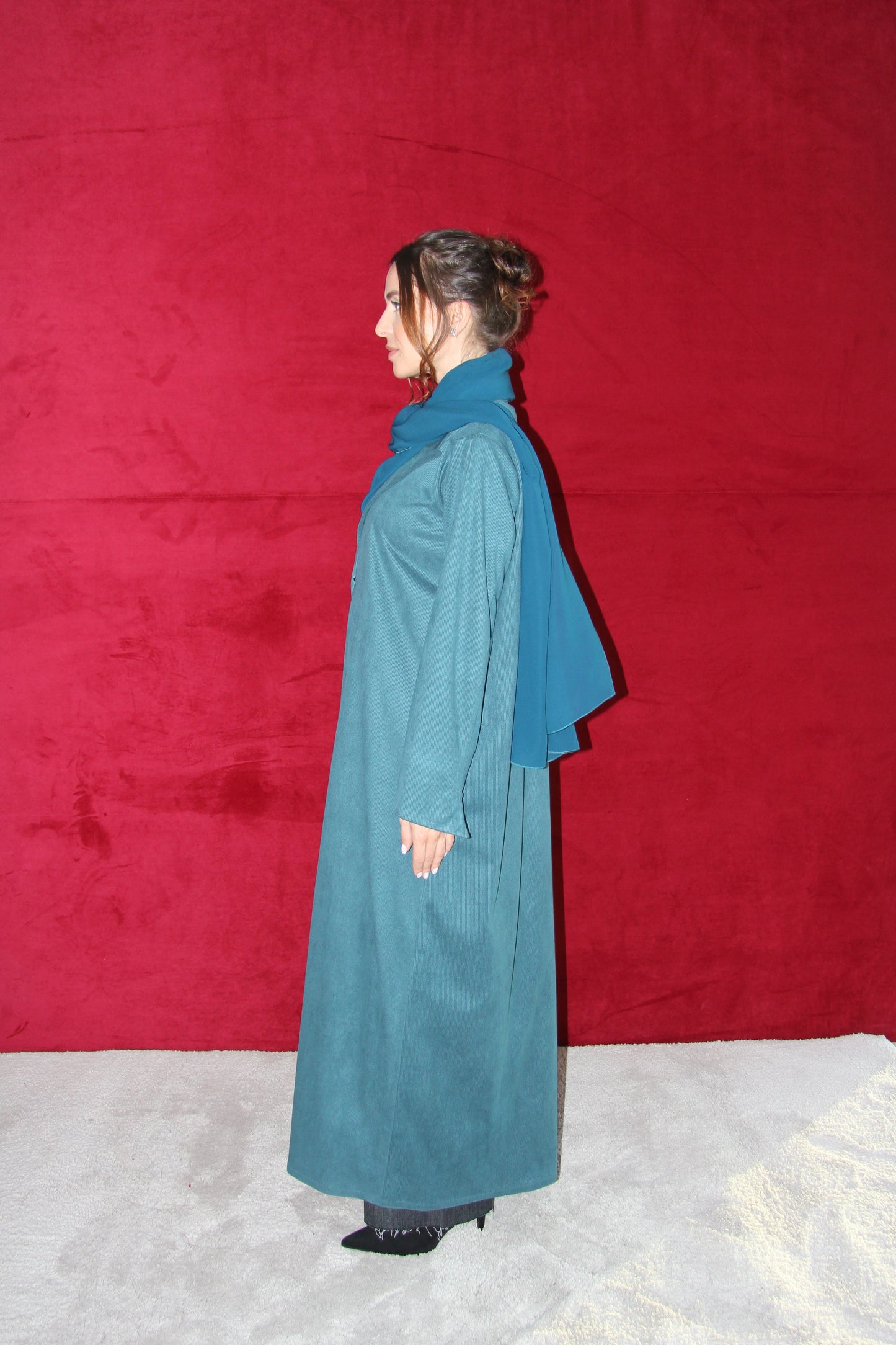 Emerald Serenity Abaya