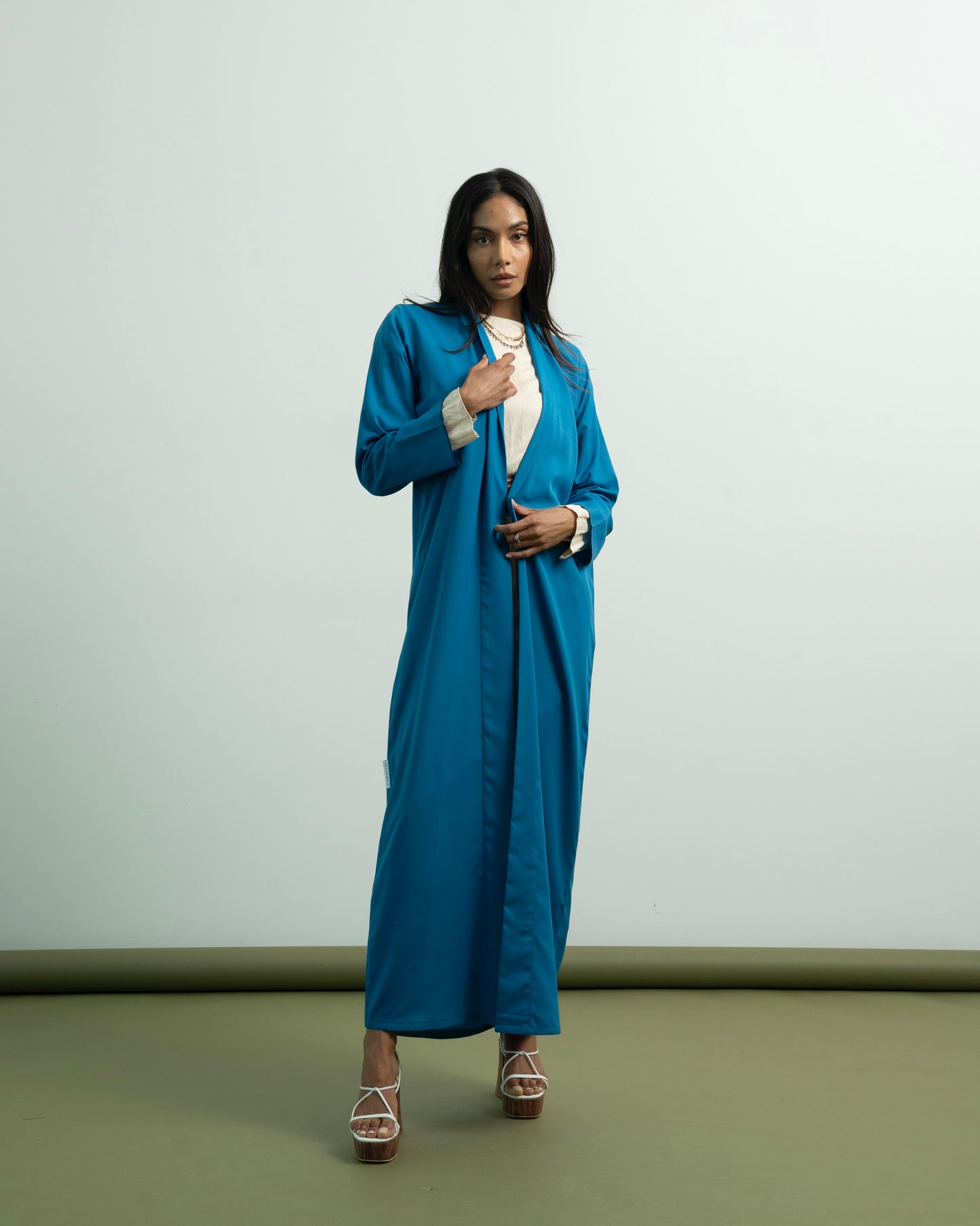 Aegean Blue Abaya