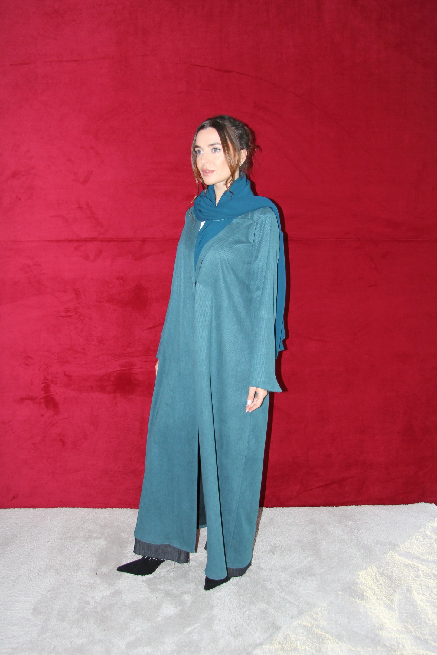 Emerald Serenity Abaya