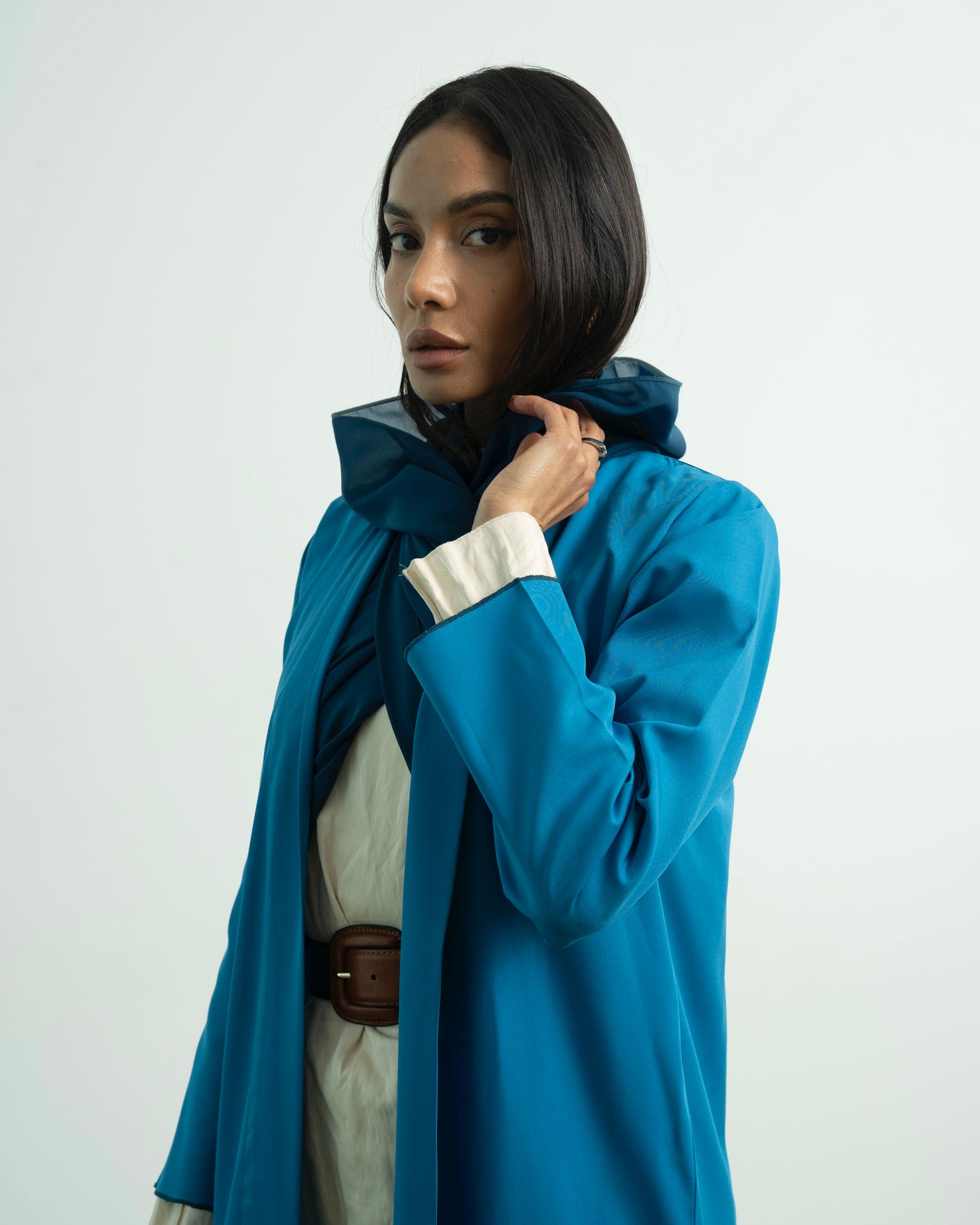 Aegean Blue Abaya