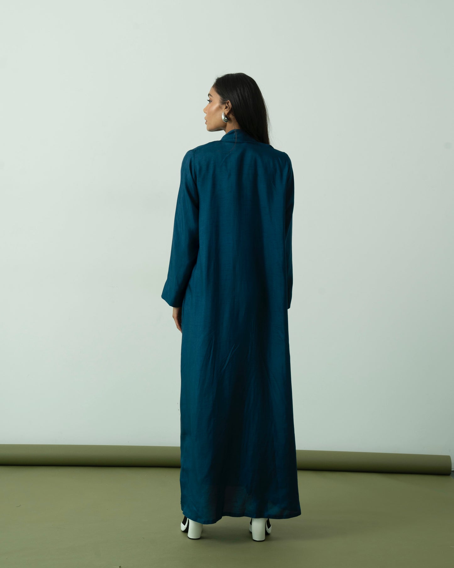 Azure Blue Abaya