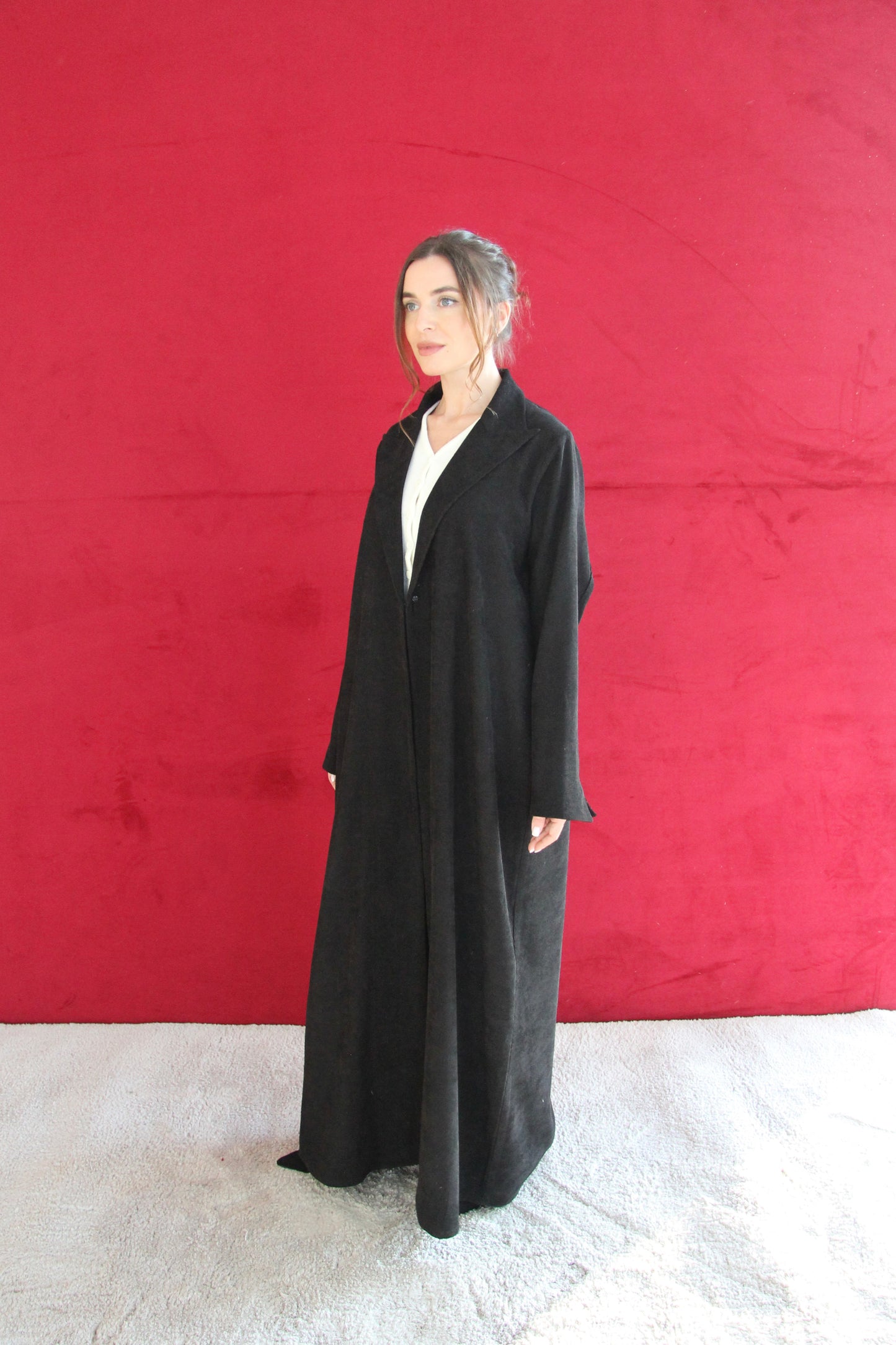 Blazer In Black Abaya