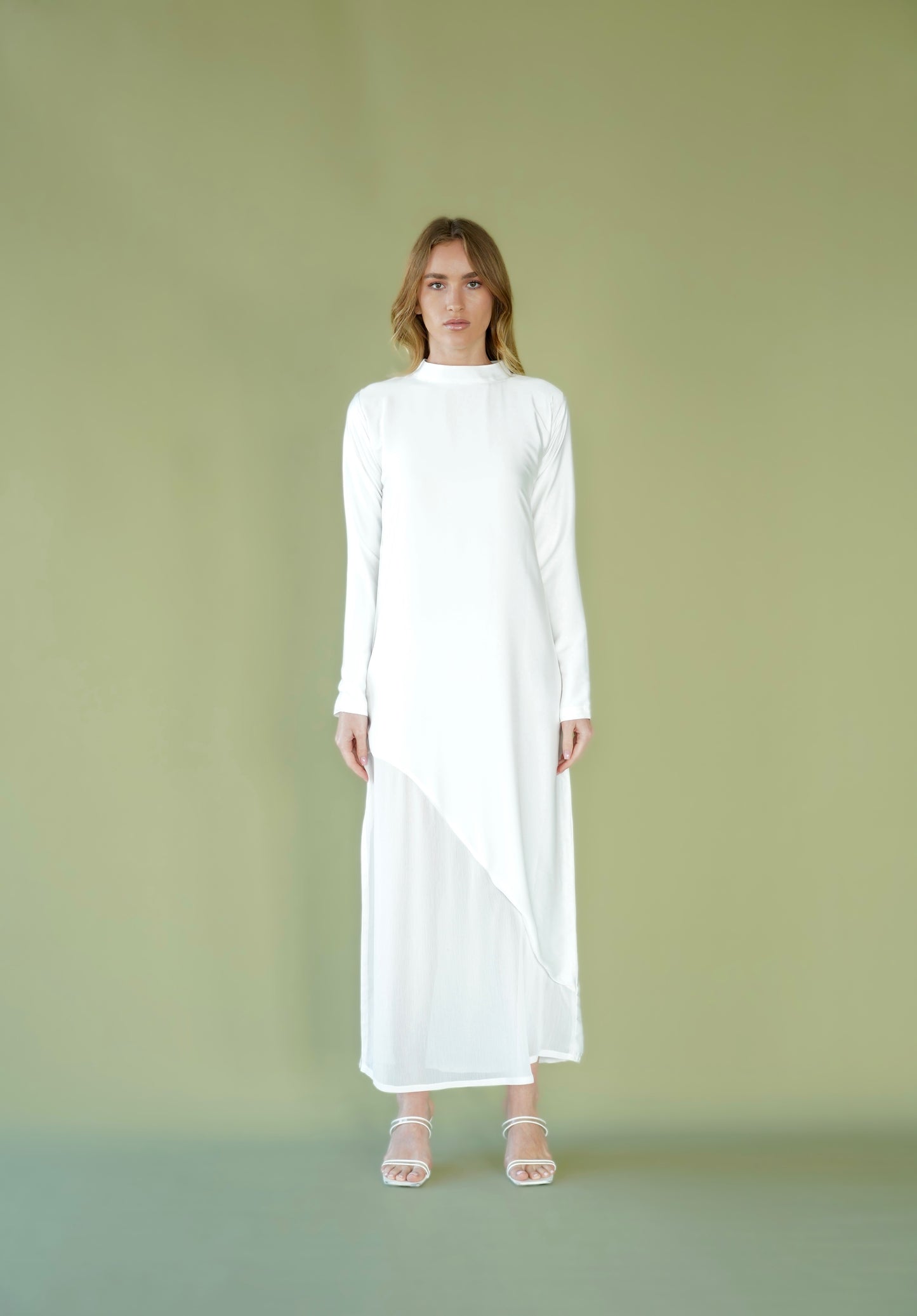 Silk/ chiffon Dress