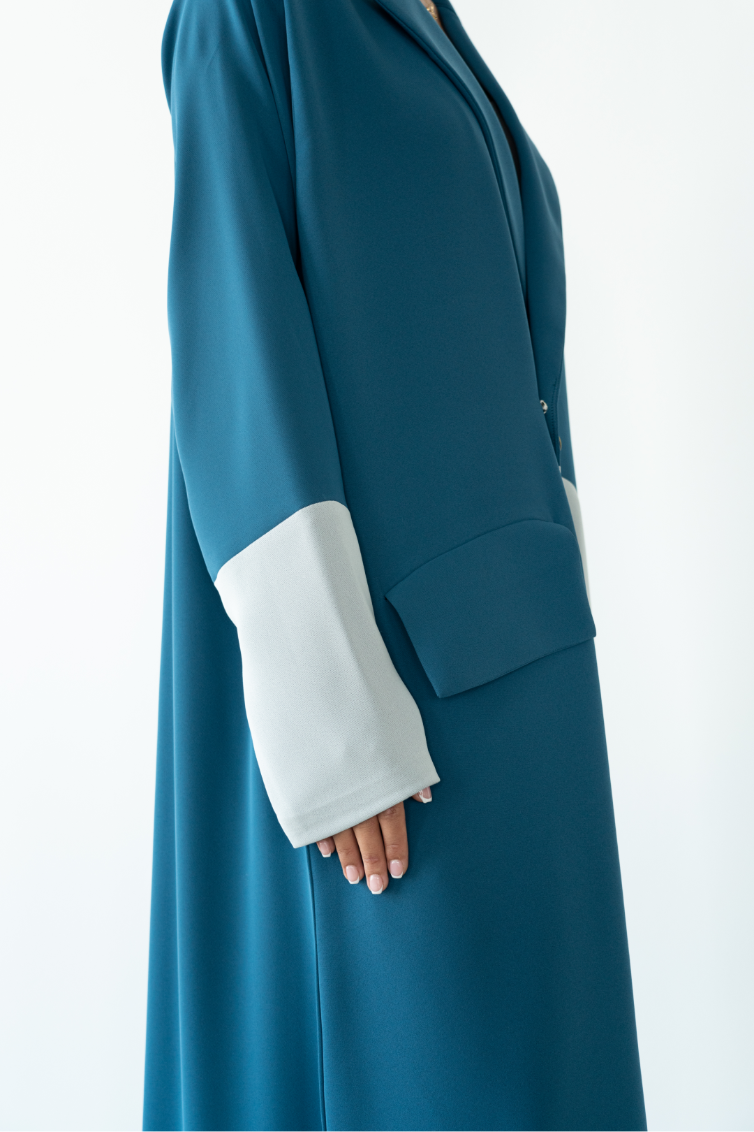 Ocean Blazer Cut Abaya