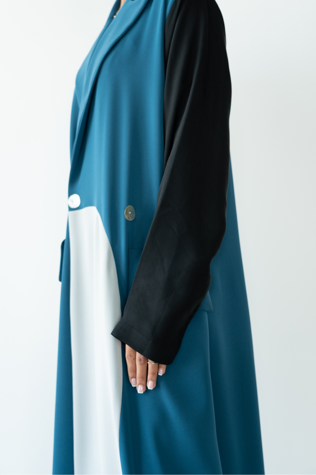Ocean Blazer Cut Abaya