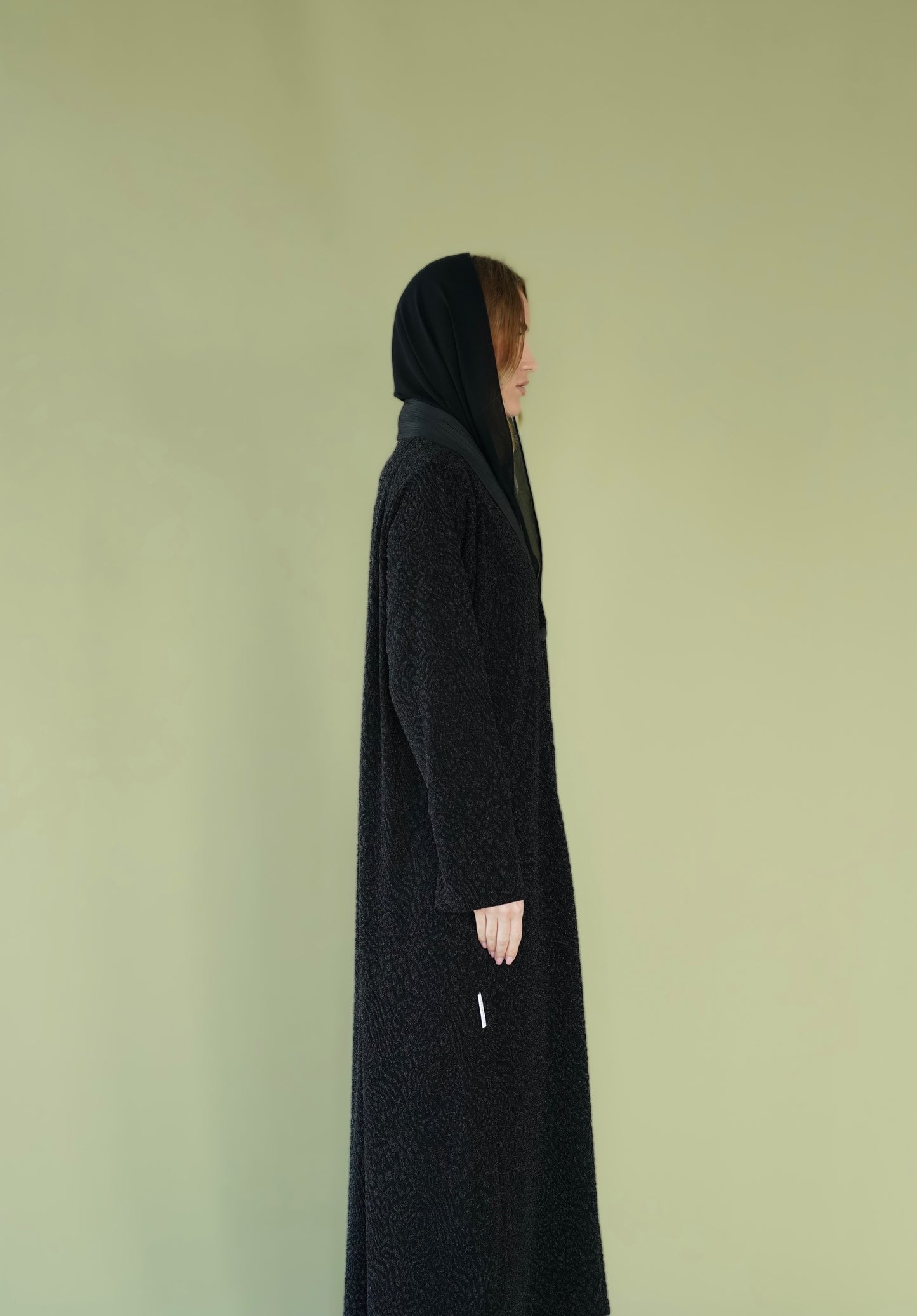 Black Leopard Abaya