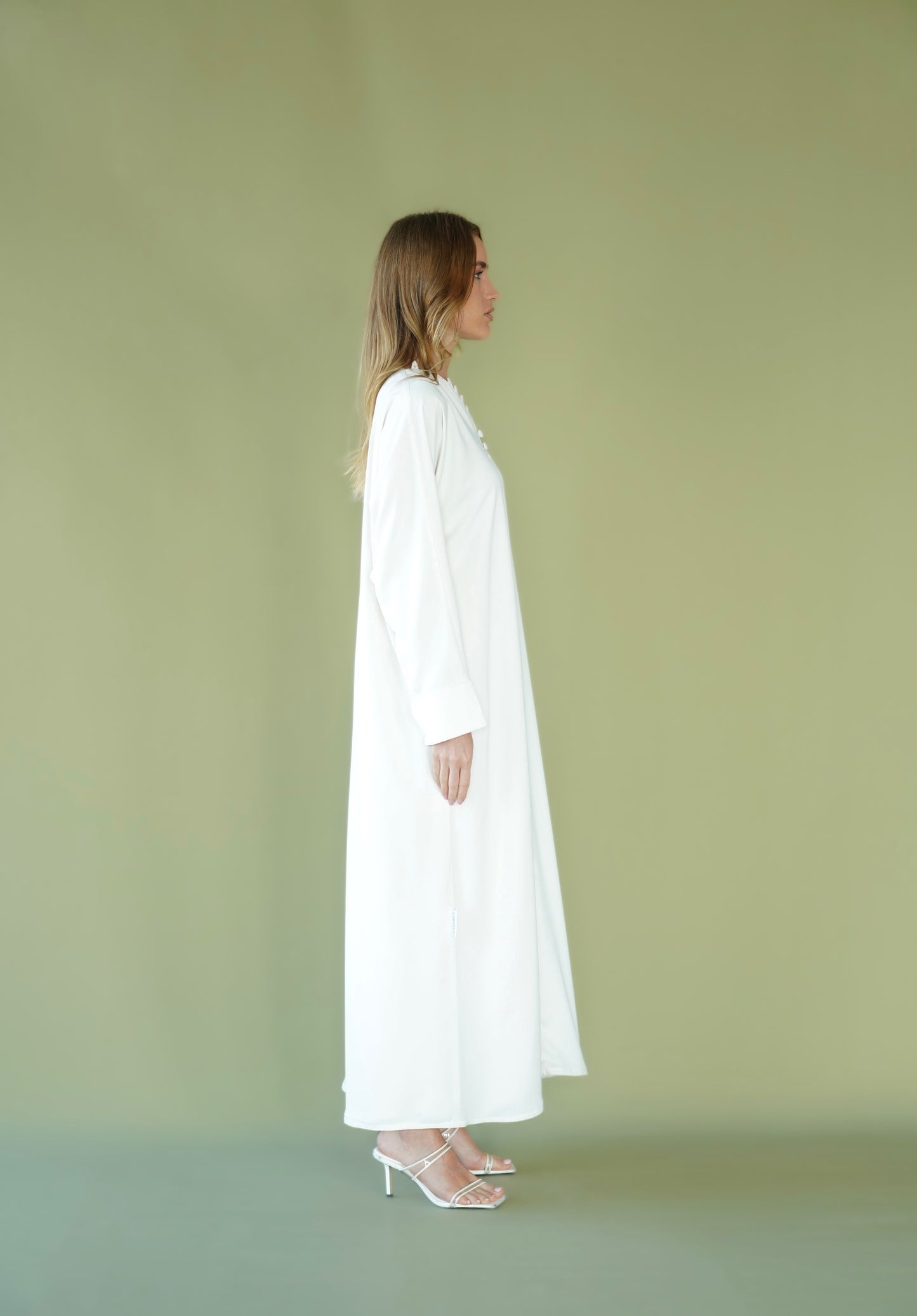 Buttoned up line Kaftan