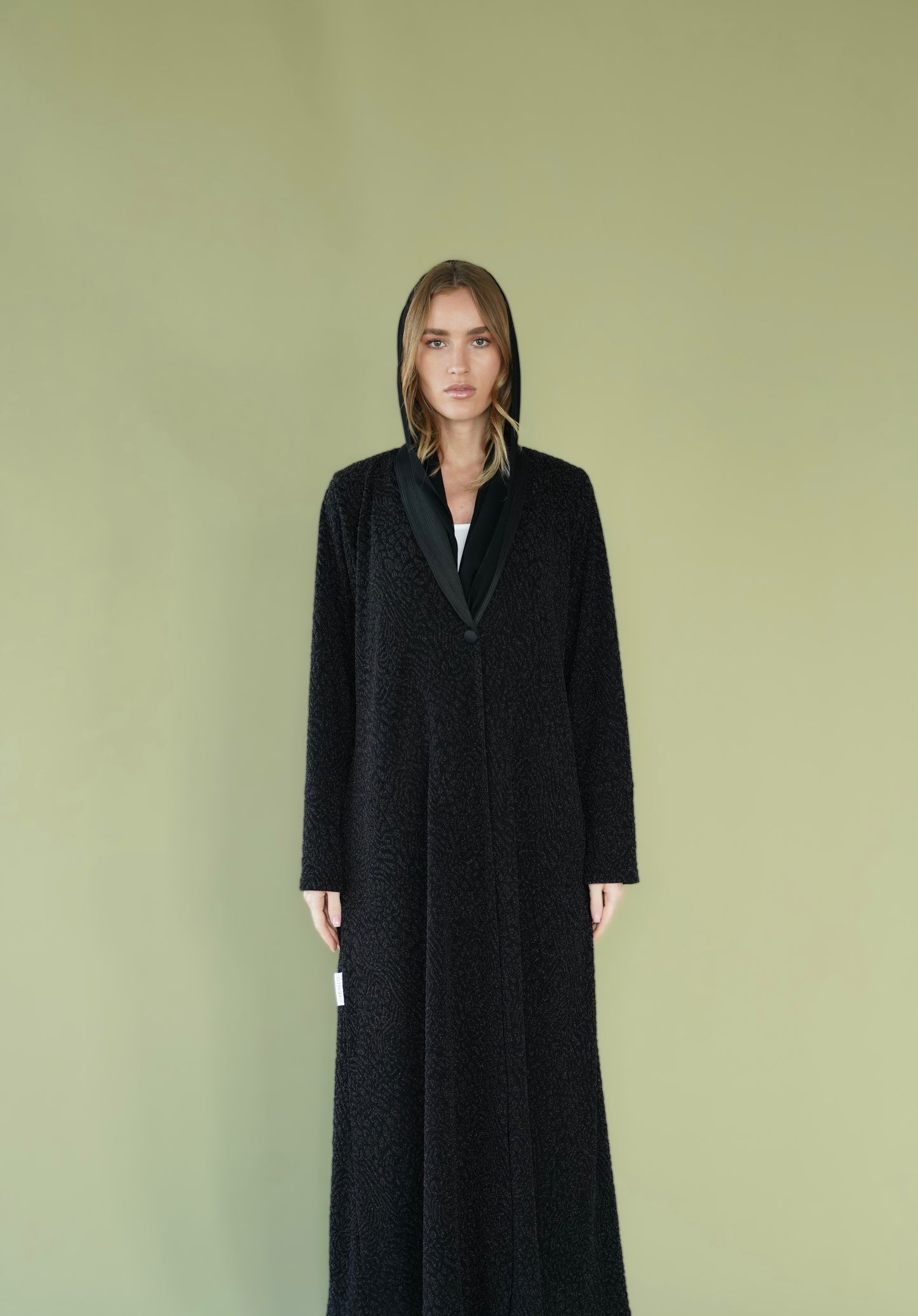 Black Leopard Abaya
