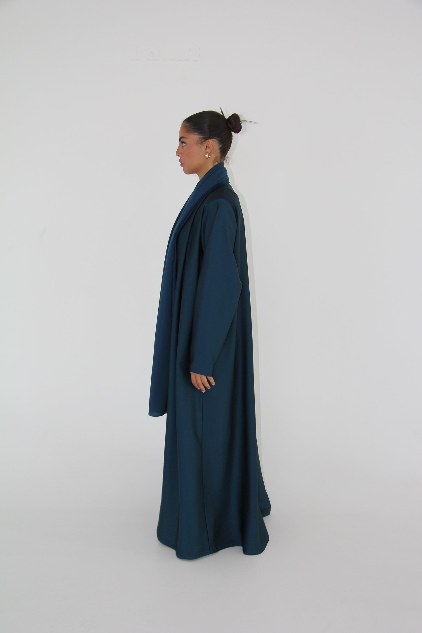 Teal Blue Abaya