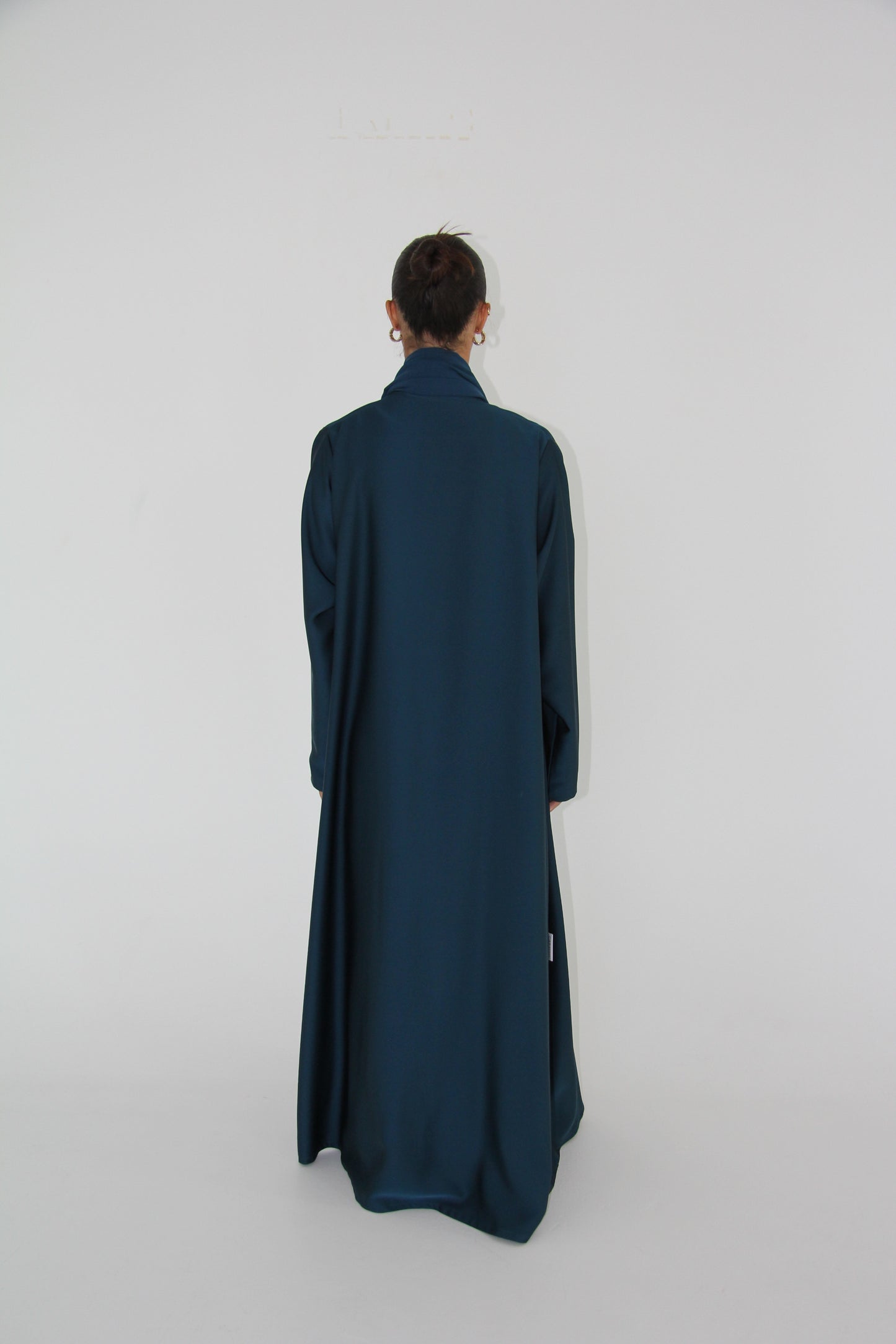 Teal Blue Abaya