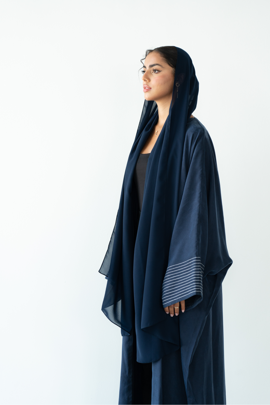 Navy Abaya