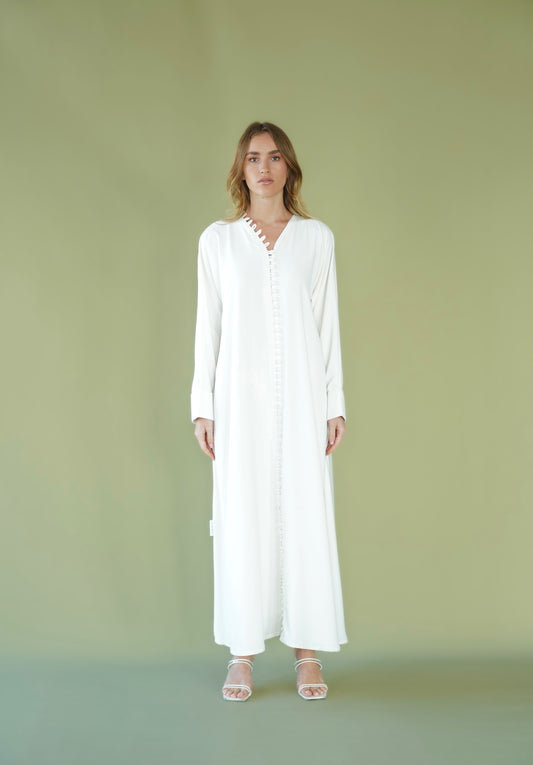 Buttoned up line Kaftan